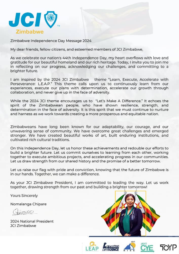 JCI Zimbabwe (@jcizim) on Twitter photo 