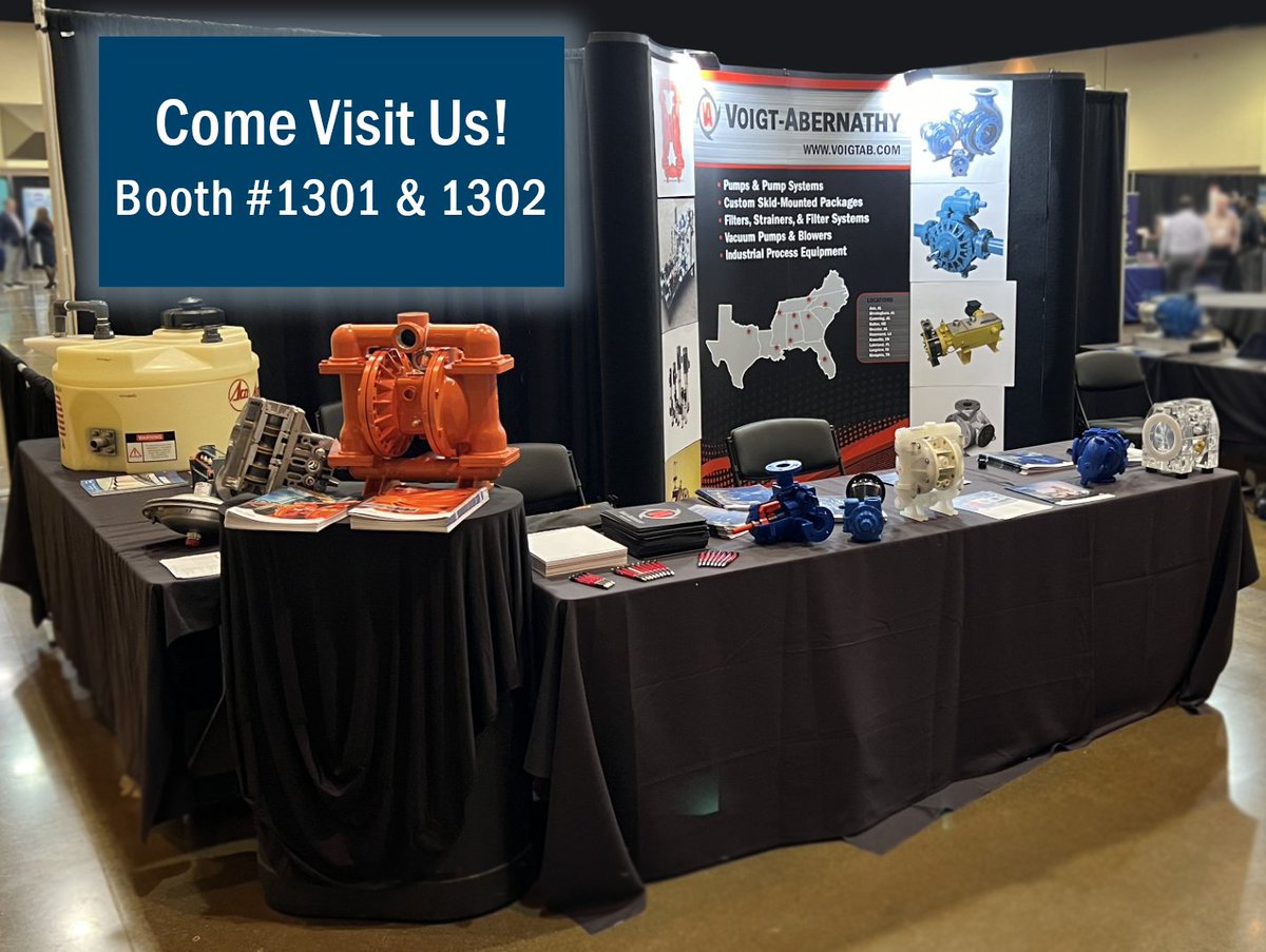 voigtabernathy's tweet photo. We're at eChem Expo in Kingsport, TN!  
Stop by booths #1301 and 1302 to check us out! 
#echemexpo #voigtabernathy https://t.co/p6b9NwnkWq