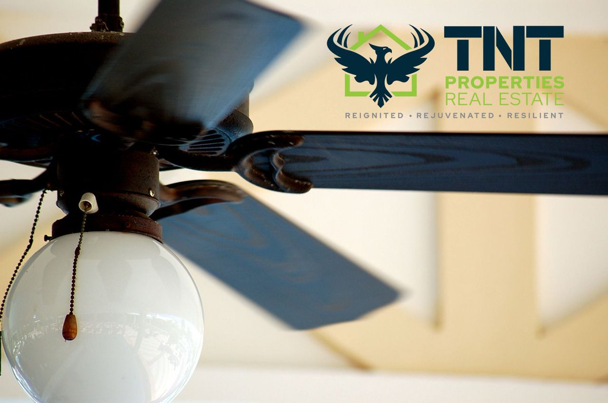 #ThriftyThursday Tip: Use ceiling fans in combination with your air conditioning. This allows you to raise your thermostat setting by about 4°F with no reduction in comfort. How do you save on cooling costs while keeping cool? Let us know!