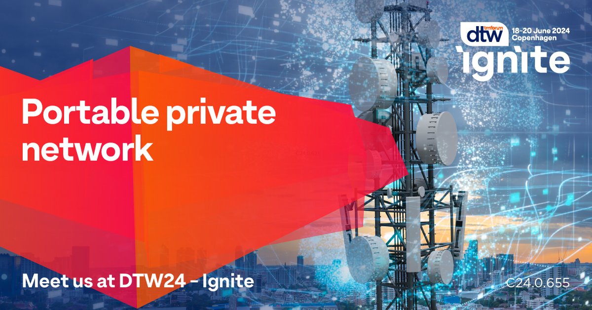 This #Catalyst is set to transform corporate #network connectivity and #5G monetization, by resolving key issues hindering monetization and enhancing CX. Meet the project team at #DTW24 - #Ignite from 18-20 June in CPH: ow.ly/xS8W50Rha0O #Telecommunications #Technology