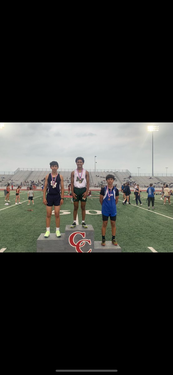 Congrats to our 7th grader Colin Armstrong who took home first place in district for the 300 M hurdles!

Go Hawks!