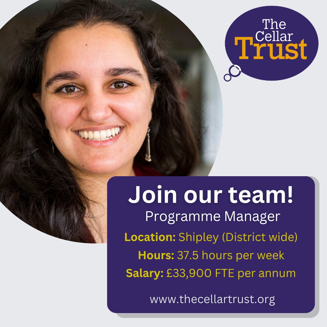 Do you have a passion for designing innovative services that prioritise the individual and communities? We’re recruiting a Programme Manager to lead a new service to shape the future of #mentalhealth care delivery for Serious Mental Illness (SMI). 👉 thecellartrust.org/about-the-cell…