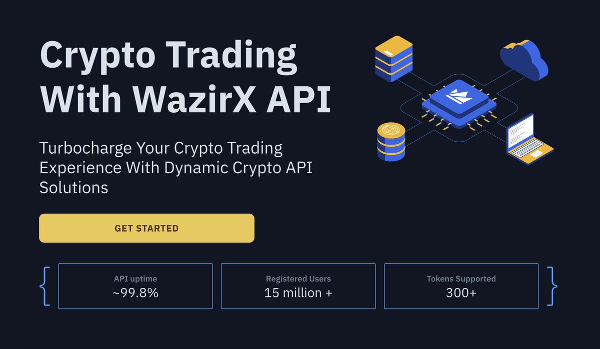 Level up trading experience with WazirX Trading APIs🚀 Get: 💰 Deep Market  Liquidity 🔐 Advanced Security 📊 Advanced Trading Solutions 🔌 Dynamic  WazirX Sockets Get started 👉 https://t.co/8idJ5jZbC8