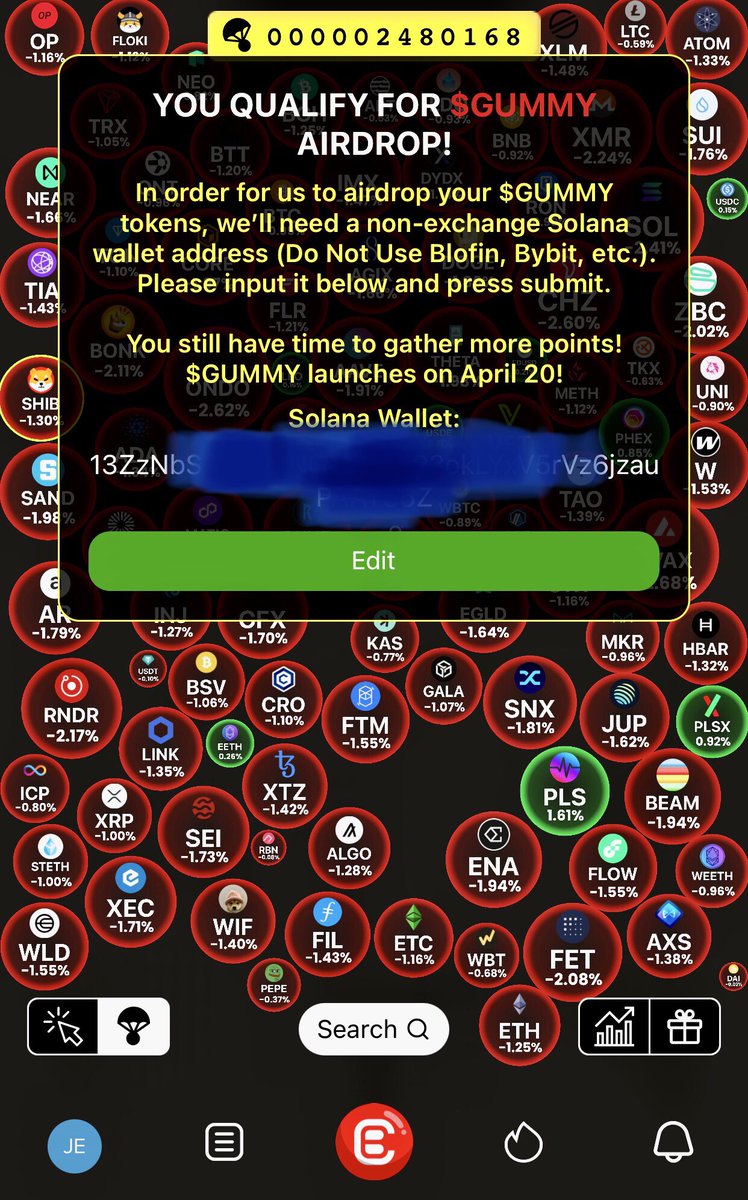 JerryPesik's tweet photo. @gummyonsolana Did i do right..!? It keep showing edit button after i submmited https://t.co/DTQ8k6KU3T