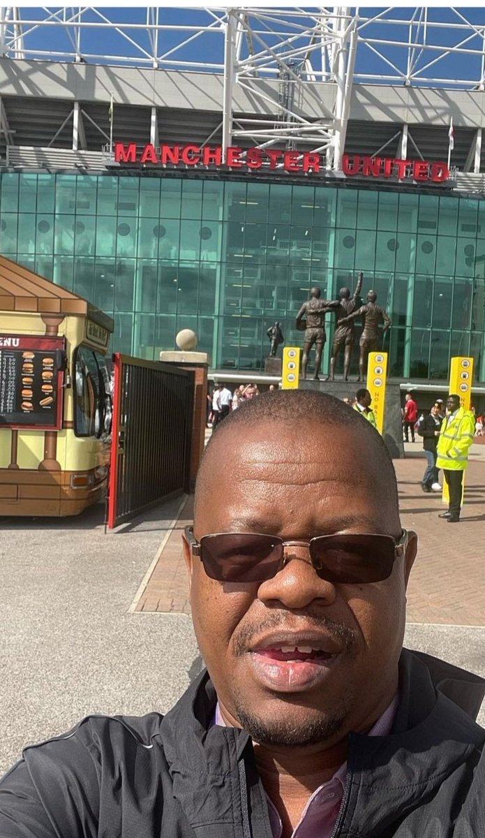 FUFA boss takes a selfie at Muyuge FC stadium 🏟