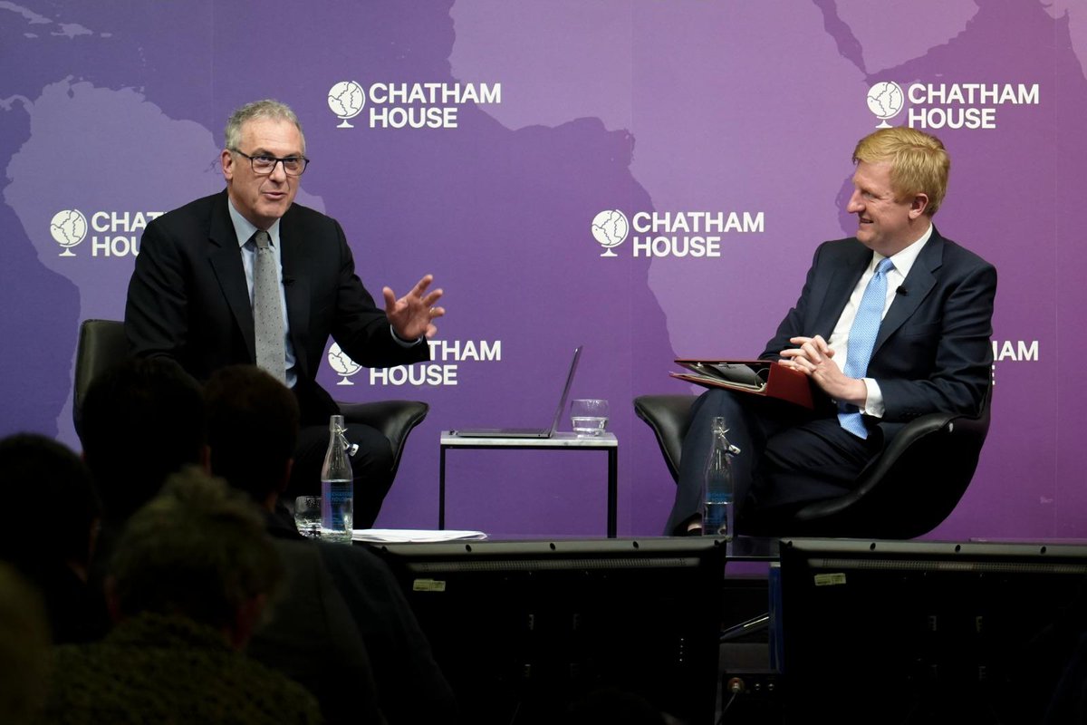 Deputy PM @OliverDowden has given a speech at @ChathamHouse setting out plans to improve 🇬🇧 economic security. He said: “In these uncertain times, our economic model must adapt and respond to new threats”