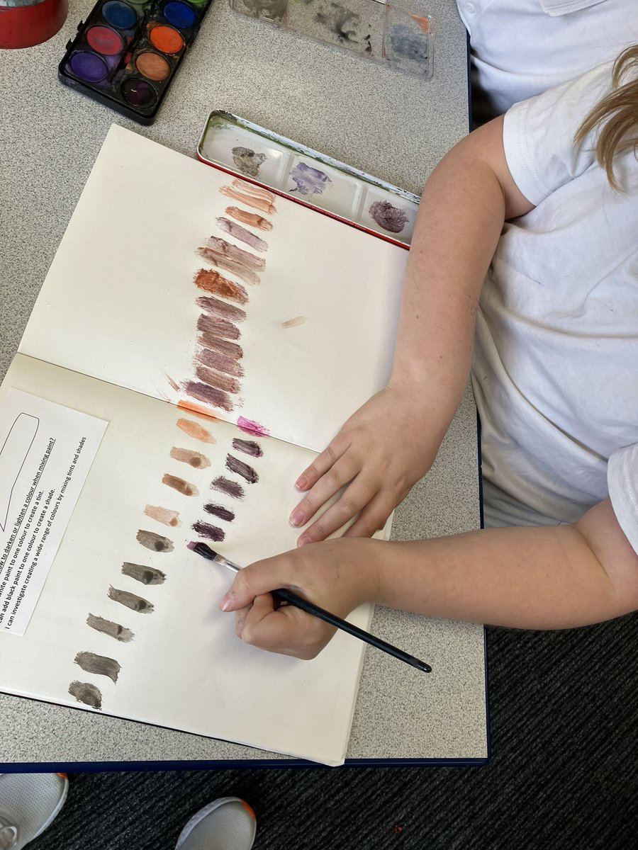 Year 4 have been investigating shade and tint in art. @LaceyFieldLouth @kapowprimary #becurious #beinchargeofme