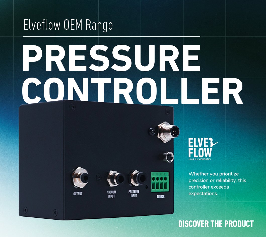 Unlock industrial automation potential with our new OEM Pressure Controller! 🔍 Key Features: ✅ Enhanced Performance ✅ Seamless Integration 👉 eu1.hubs.ly/H08GGVg0 #IndustrialAutomation #Microfluidics #FlowControl #Industry #labautomation #pressurecontrol