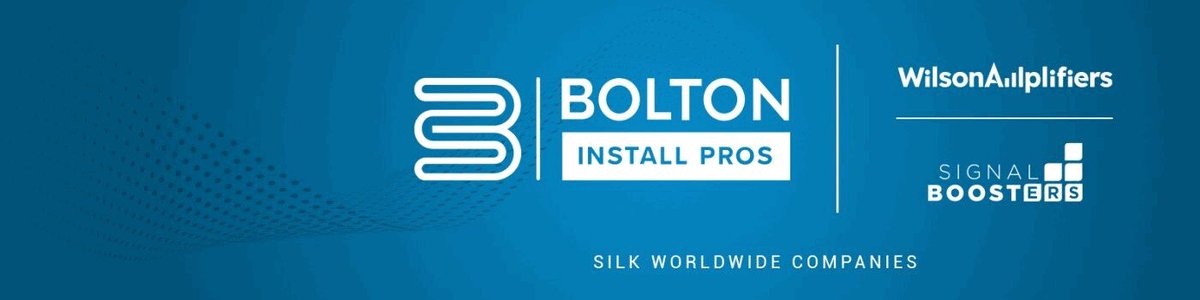 wilsonampsales's tweet image. Exciting News! We're thrilled to announce the rebranding of our enterprise team to Bolton Install Pros! 

#BoltonInstallPros #SignalBoosting #WilsonAmplifiers #EnterpriseSolutions