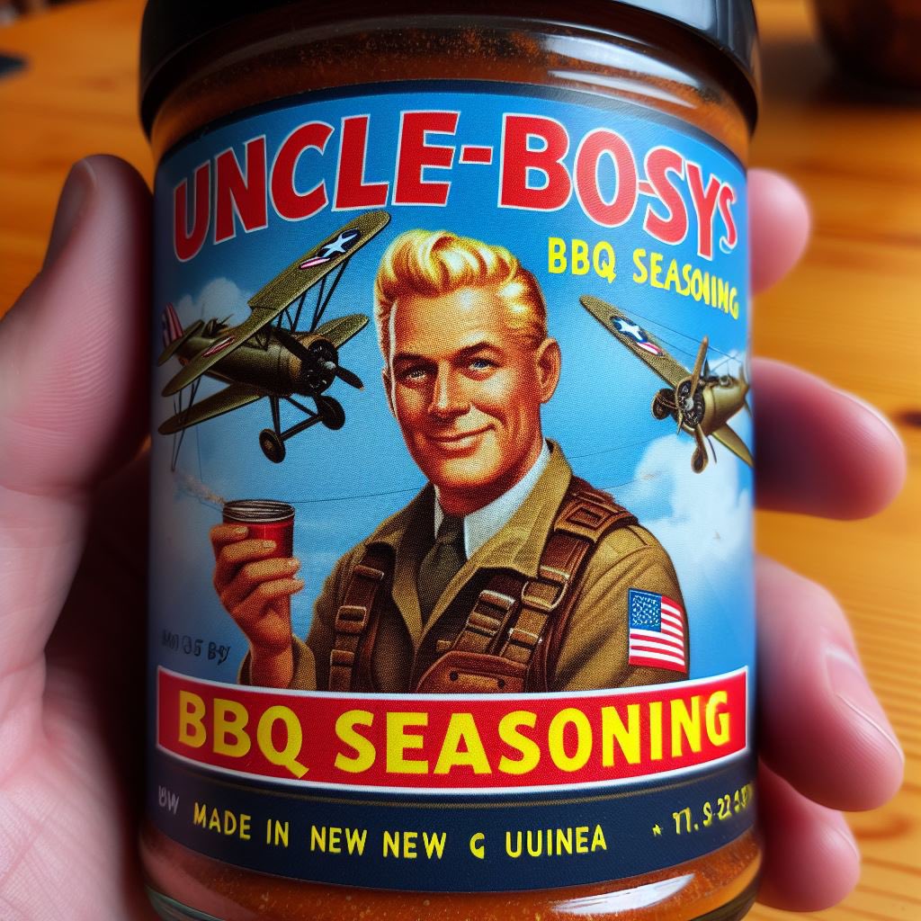 Just got a jar of Uncle Boseys New Guinean BBQ seasoning . Use the promo code FJB for 50 percent off now!