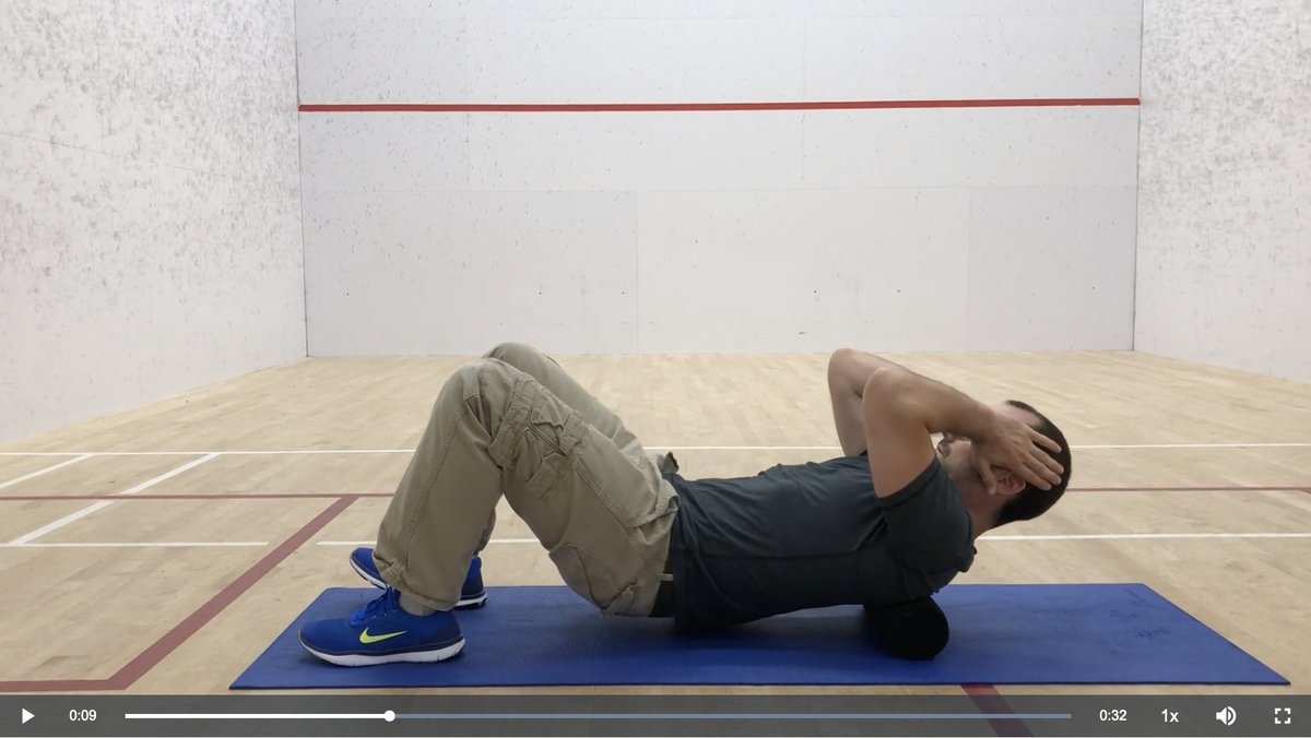 Sitting down a lot at work? Stiff upper back? Give this self-massage technique a try. Move slowly up and down for 6-8 slow repetitions. Liberate yourself from pain! #SelfMassage #SelfCare #FoamRolling #Recovery

LINK: 1l.ink/LJVGG23