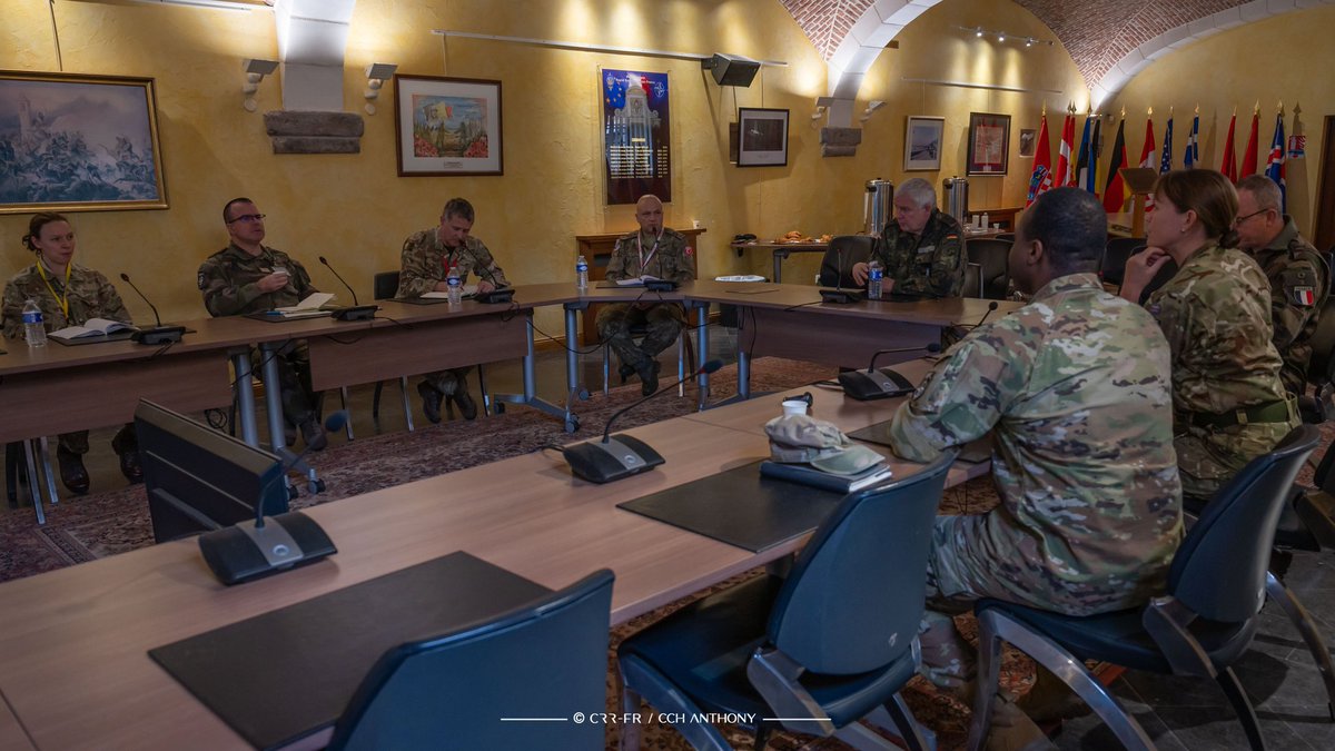 🎯 This morning, the G7 branch of @HQARRC met their @RRCFrance counterparts at the Citadel of Lille to discuss various aspects of exercise planning in order to prepare and move forward in a Mutual Training Support partnership.