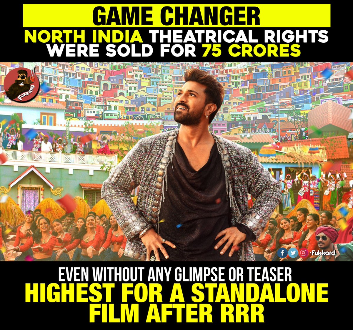 Global Star 🌟 #RamCharan 🥵🔥 #GameChanger @AlwaysRamCharan