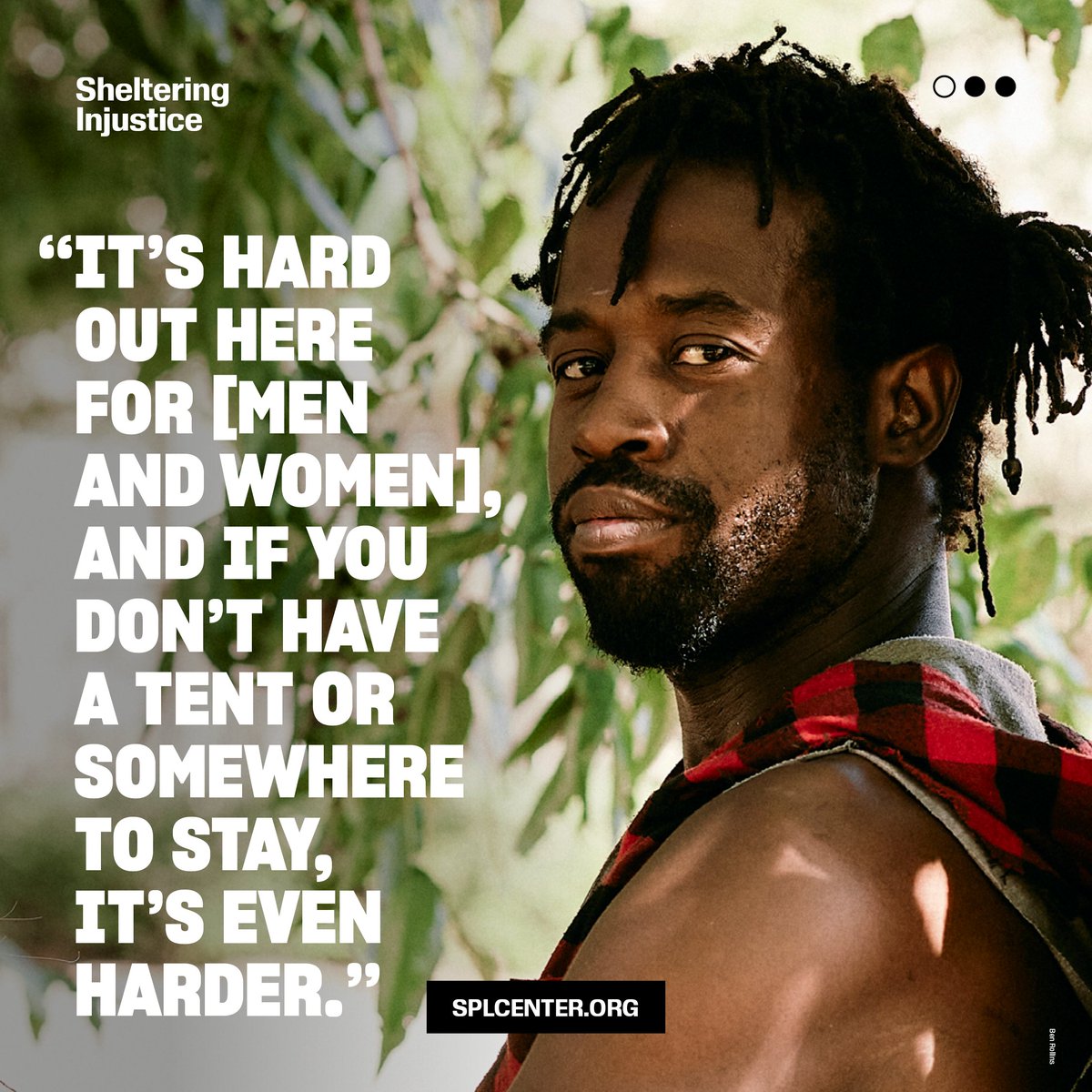 splcenter's tweet photo. Policy decisions should be aimed toward helpful solutions to connect those experiencing homelessness with housing and other resources, instead of an overreliance on punishment. #ShelteringInjustice https://t.co/0tDOqWUeor https://t.co/I2M2pTxRES