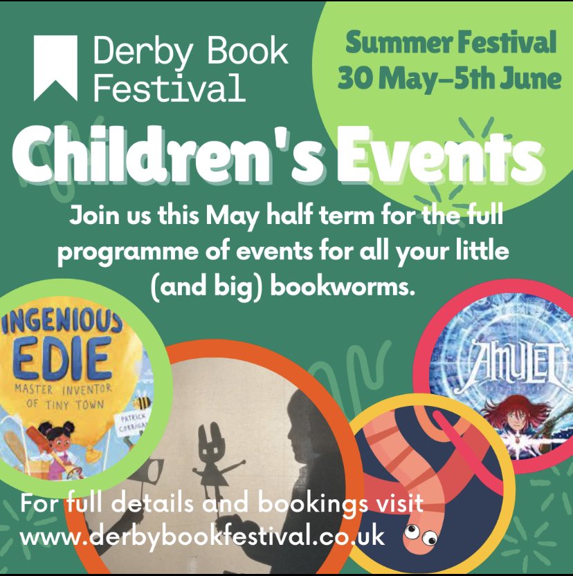 We love reading at Arboretum, can’t wait to get involved! @DerbyBookFest