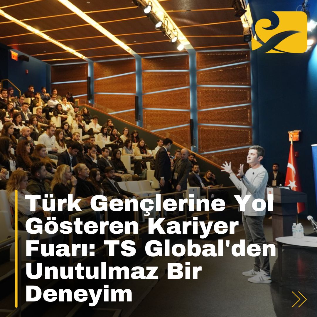 Turkish Student Association Global, New York Türkevi'nde düzenlediği kariyer fuarıyla Türk gençlerini iş ve staj fırsatlarıyla buluşturdu. Etkinlik, Türk profesyonelleri ve genç girişimcileri bir araya getirerek önemli bir rol üstlendi.