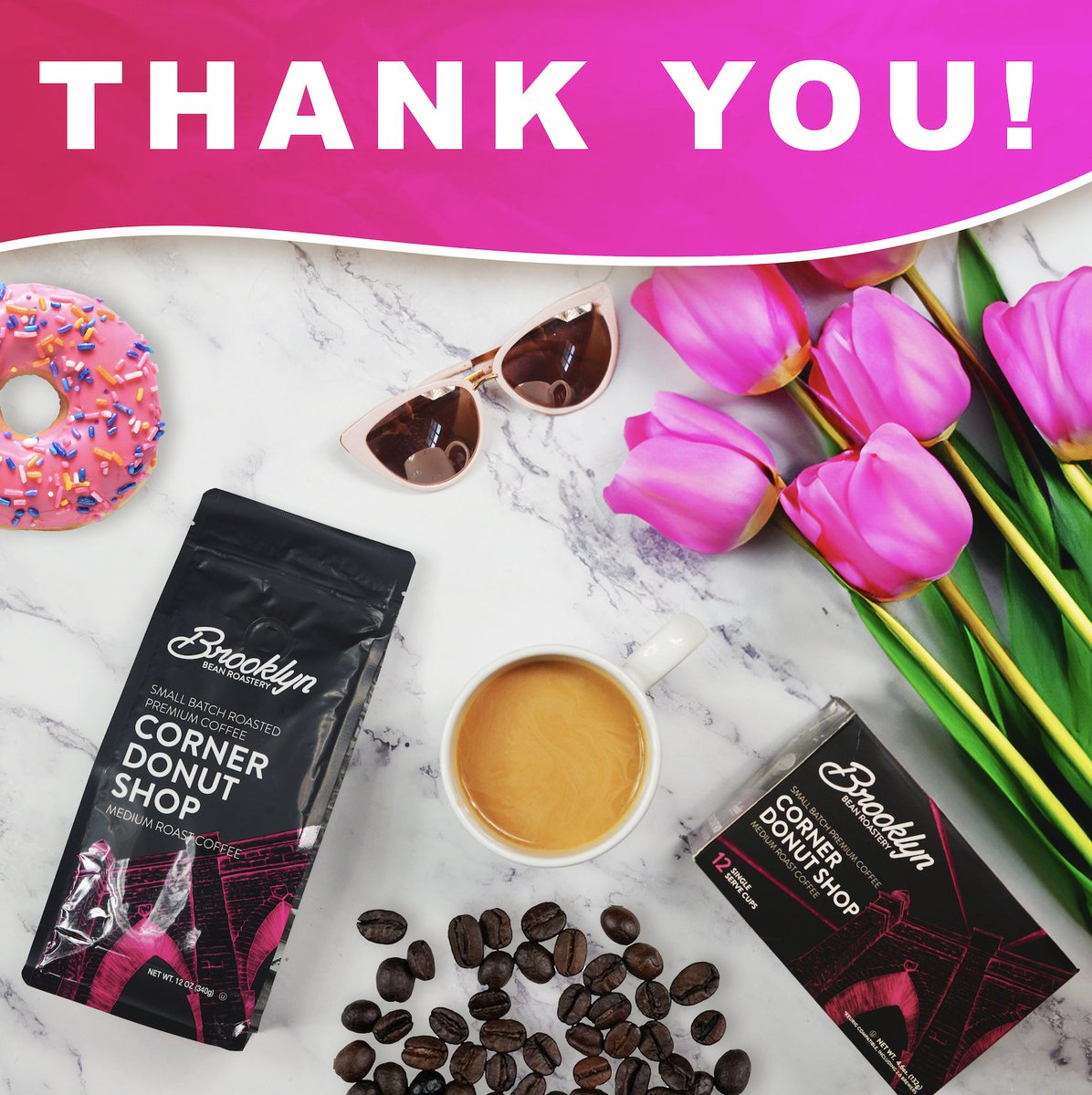 BrooklynBeans1's tweet photo. A big thank you to everyone who took part in this monthβs Giveaway! Stay tuned for another one next month! π
#Coffee #Kcup #Keurig #Brooklyn #BBR #MugLife #Caffeine #NYCoffee #BrooklynBeanRoastery #InstaCoffee #CoffeeDrinker #CoffeeClub #CoffeeLove #CornerDonutShop #Giveaway https://t.co/RYG2jrrpVR