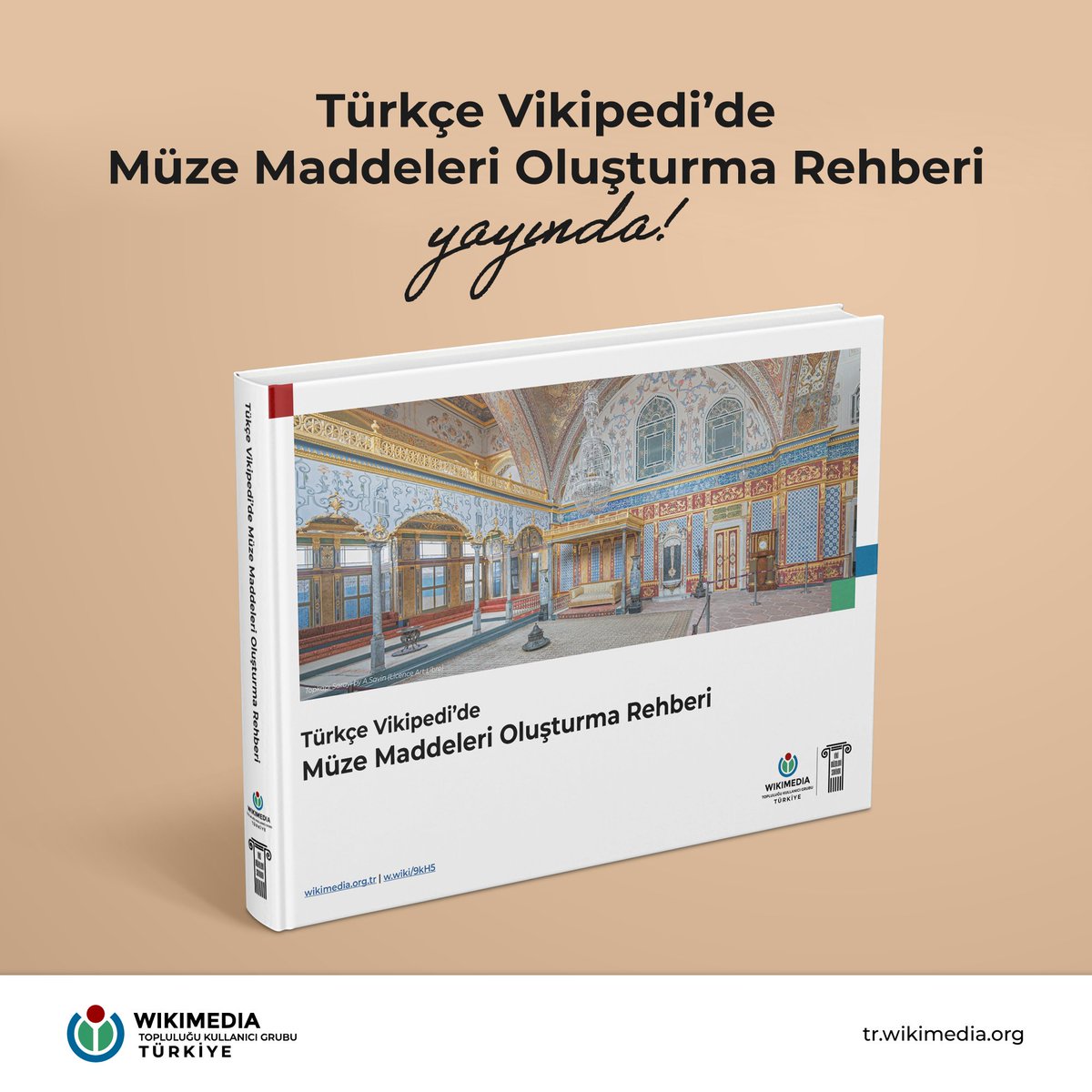 WikimediaTurkey's tweet photo. ℹ️📖 Türkçe Vikipedi'de Müze Maddeleri Oluşturma Rehberi yayında!
Bu rehberden, bir müze maddesinin nasıl olması gerektiğine dair birçok öneri ve ipucuna erişebilirsiniz.
https://t.co/Iz9cWlrlqS
#WMTR #Vikipedi #Müze #Rehber https://t.co/ugbCnGfa31