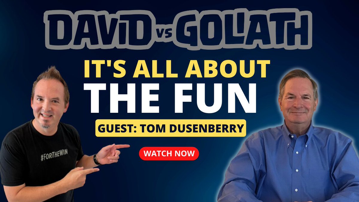 #businesspodcast #smallbusinessadvice On this fun filled episode of David Vs Goliath, Adam DeGraide interviews the former CEO of Hasbro Interactive Tom Dusenberry. This...
ayr.app/l/w9Lv