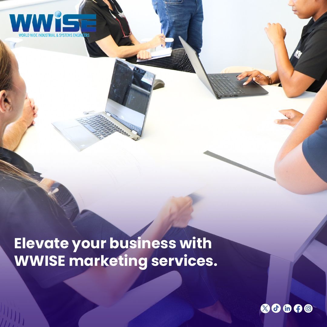 Ready to elevate your organisation?

At WWISE we provide marketing services from strategic planning to execution, make your marketing goals a reality! Email us today at admin@wwise.co.za to reach your audience and increase your conversions.

#MarketingServices #DigitalMarketing