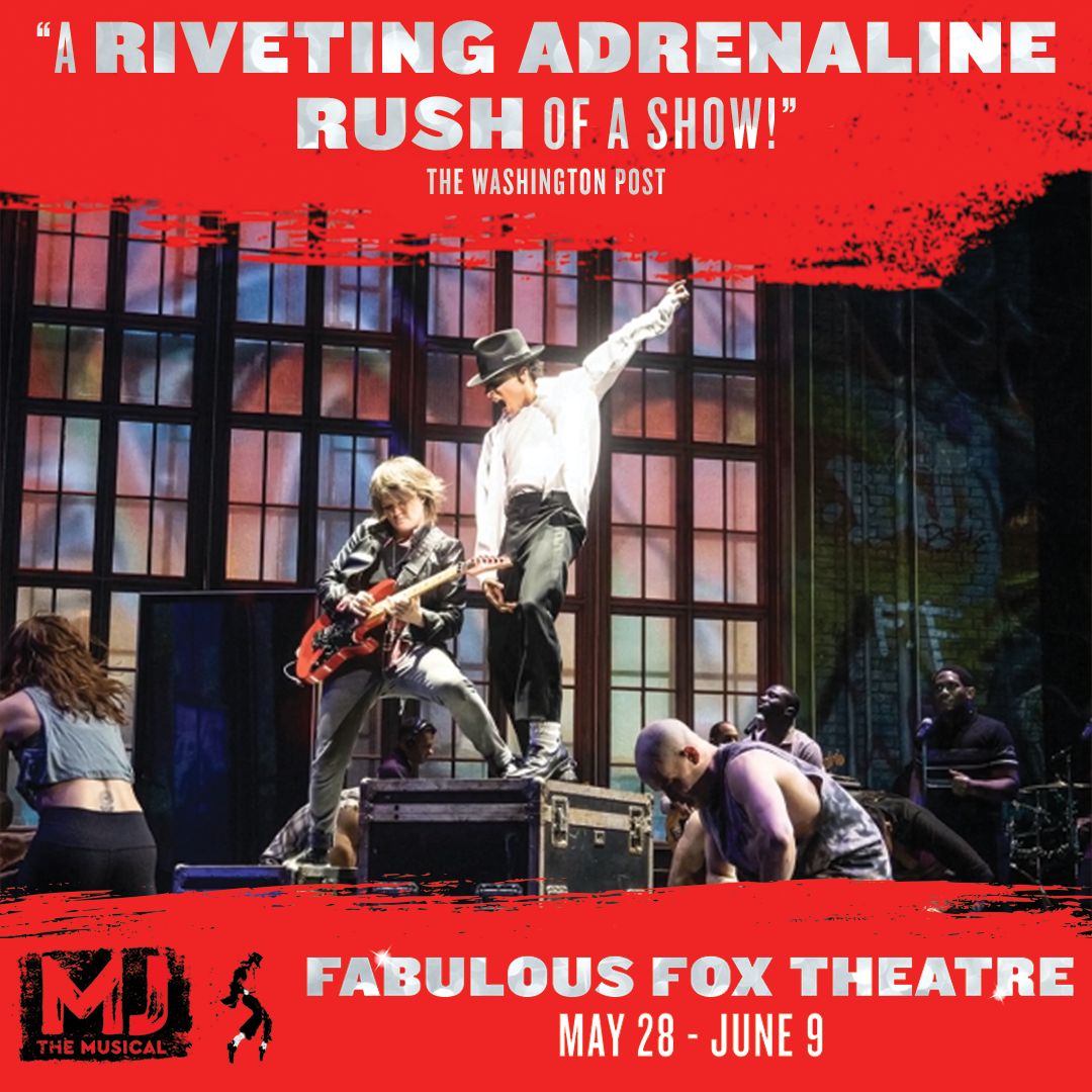 Don't miss this THRILLER of an offer for @MJtheMusical! Save $20 on Balcony Seats for performances May 28-30! Hurry! This offer is only valid through April 21! 🎟️ FabulousFox.com/Thriller