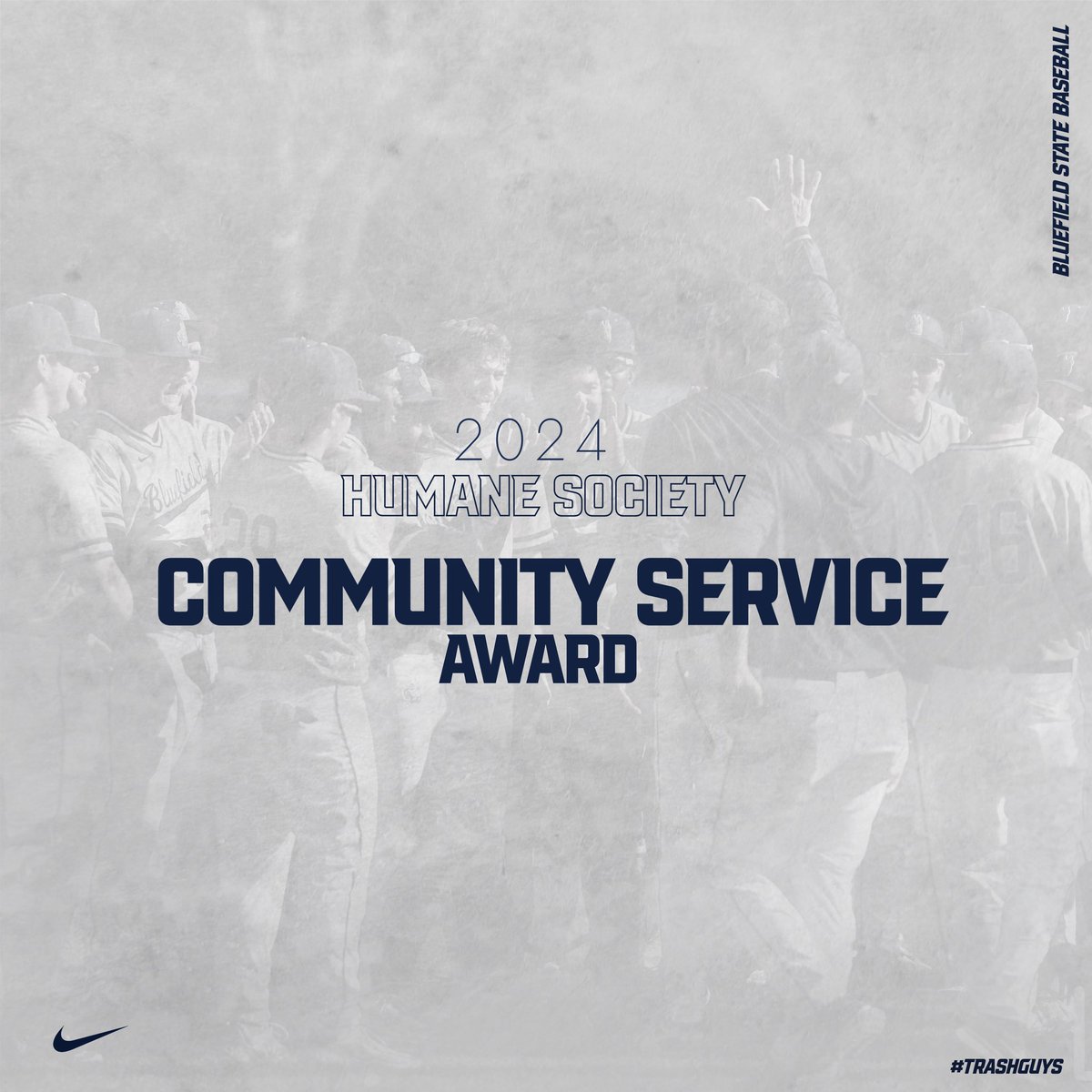 It was a great night for Bluefield State Baseball at our annual athletics banquet. We truly appreciate everyone that has supported our program thus far and thank you to <a href="/bstatesports/">Big Blue Athletics</a> and <a href="/bstateboosters/">Big Blue Boosters</a> for their work to put on a great evening! 🐾 #TrashGuys