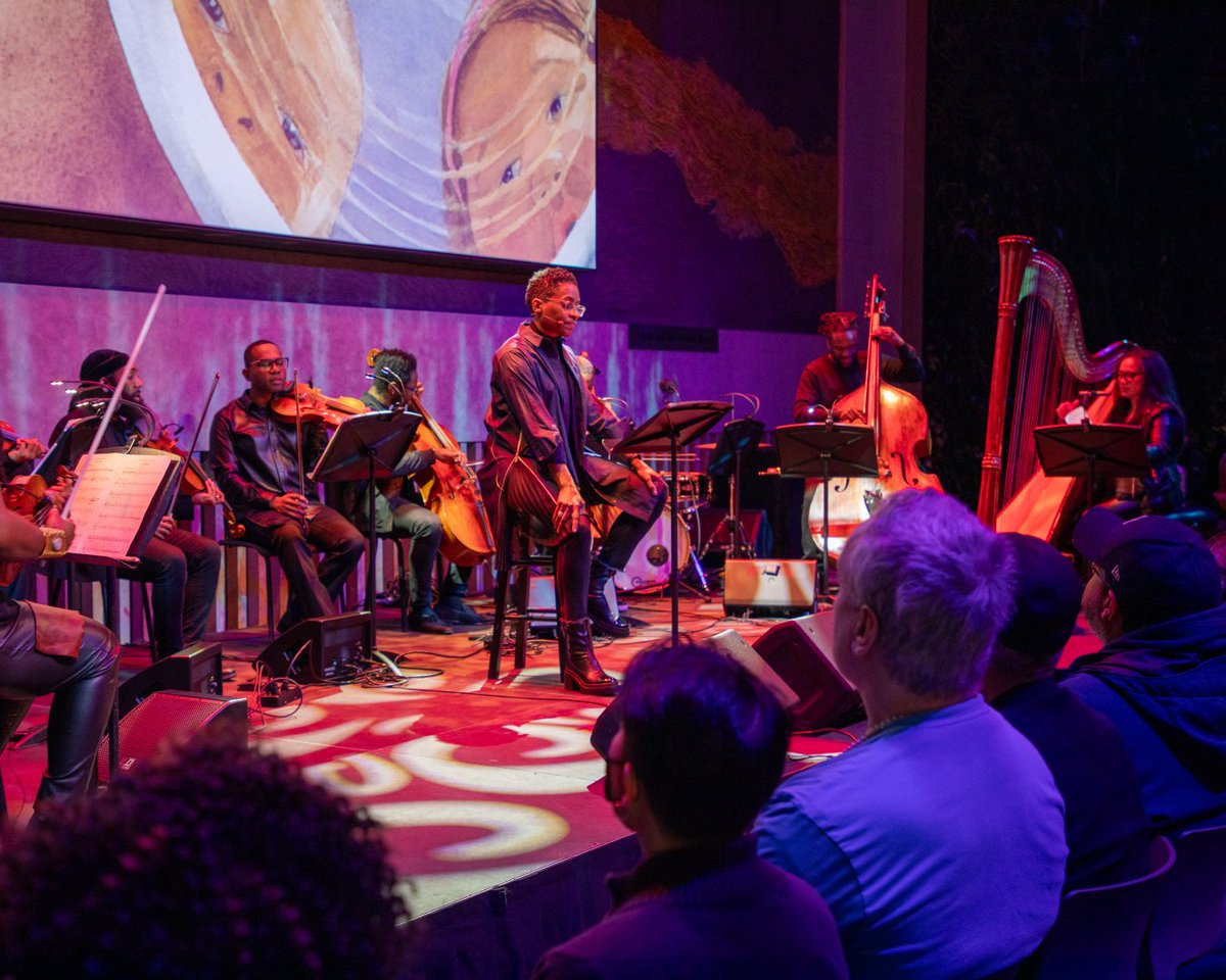 This year's #AmericanSongbook came to a close with 'The Each Kindness Suite!' This live musical exploration of @JackieWoodson's book 'Each Kindness' featured original music by Juliette Jones, performed by Wondersmith Entertainment & special guest Toshi Reagon! 📸: @erinpatriceob