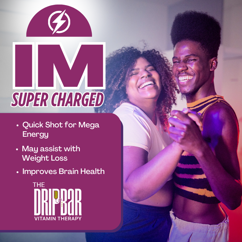 dripbarscranton's tweet photo. The IM Super Charged is the perfect pick-me-up, a Quick Shot that boosts energy and fuels brain power. (Our products are not intended to diagnose, treat, cure, or prevent any disease.  Please see FDA Disclaimer on our website.) #TheDRIPBaRScranton #Scranton https://t.co/Ip2HofPX3n