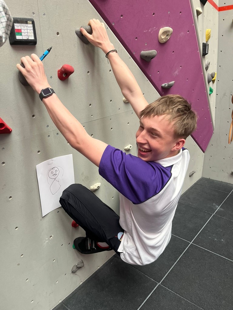 Some new adventures in learning for our Yr 11 yesterday - on the  climbing wall experimenting with a new game for focus on rest management, team work and creativity whilst climbing! #gordonstoun #thereismoreinyou #boardingschool #charactereducation #examseason #gordonstoun