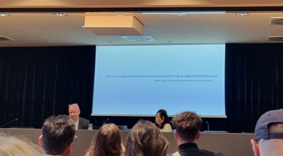 Parts of the news media 'seem well-prepared for an age of AI efficiency' @StructStories says. But even those parts of the industry are 'poorly prepared for more radical transformations', which he suggests will be driven by new entrants & other actors using AI in novel ways #ijf24