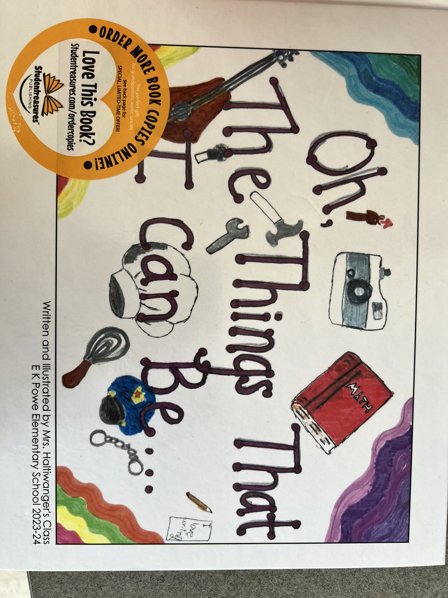 PoweSchool's tweet photo. Our second graders are authors! Ms. Plummer and Ms. Haltiwanger class published their very first book! #togetherweSOAR! https://t.co/EAy8YbVSEa