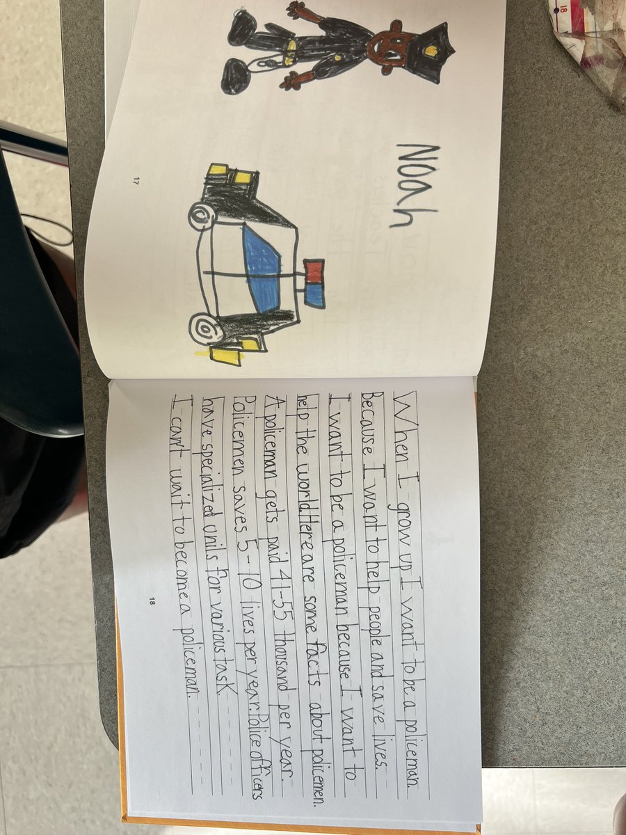 PoweSchool's tweet photo. Our second graders are authors! Ms. Plummer and Ms. Haltiwanger class published their very first book! #togetherweSOAR! https://t.co/EAy8YbVSEa