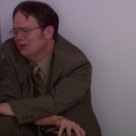 Me arriving at my job for another day of work