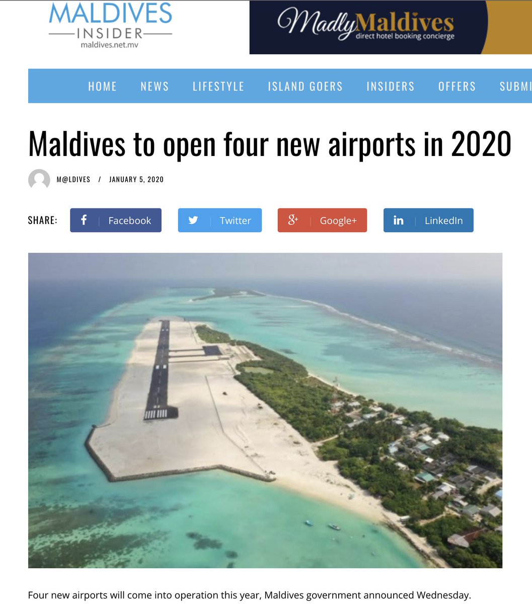 'But the end of the Maldives... could come sooner if drinking water supplies dry up by 1992, as predicted.' - The Canberra Times, 1988 #Catastrophizing