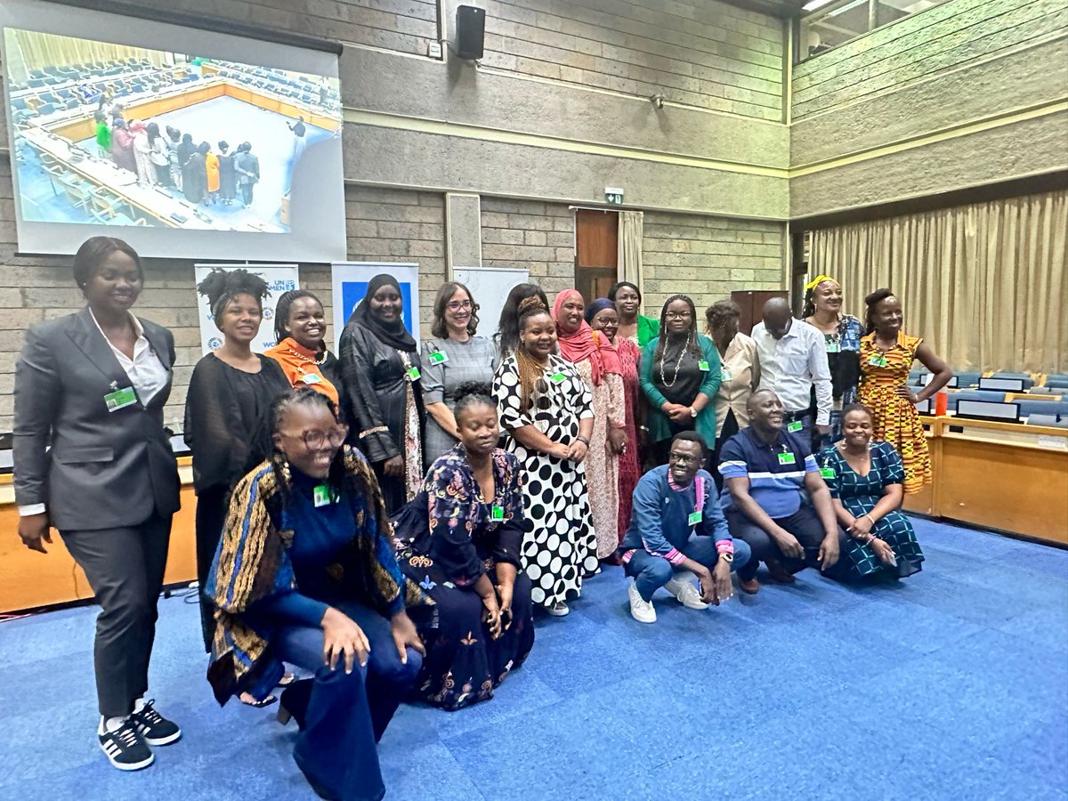 KutokaNetwork's tweet photo. Excited to have been part of the third Regional Dialogue for National Gender and Climate Change Focal Points in Nairobi! 🇰🇪 #KutokaNetwork joins forces with leaders and changemakers to discuss gender equality, resilience, and empowerment in climate action. 

#ActForEqual https://t.co/wwFkmu7Rh7