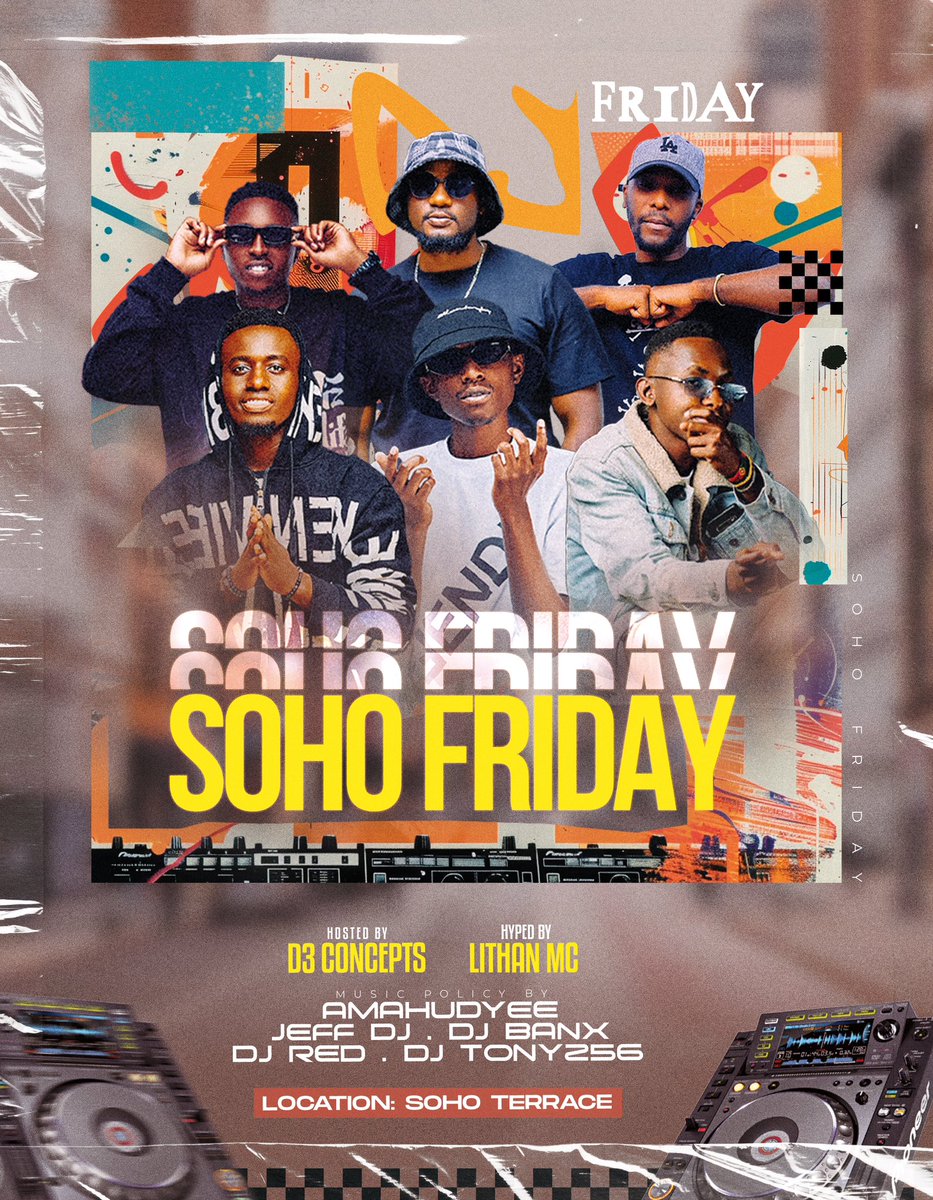 Today being a Thursday I wud like to assure you that am very ready for Friday #SoHoFridays