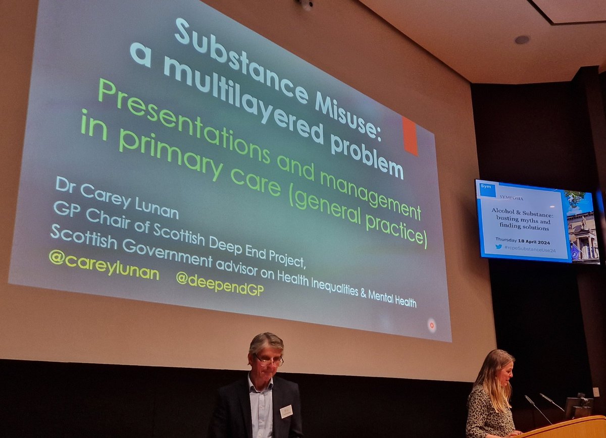 It's great to hear @careylunan #TodayAtSDF speak at #rcpeSubstanceUse24 
I am grateful to have an opportunity to speak about the impact of stigma I experienced as a person who used drugs. 
#StopTheDeaths