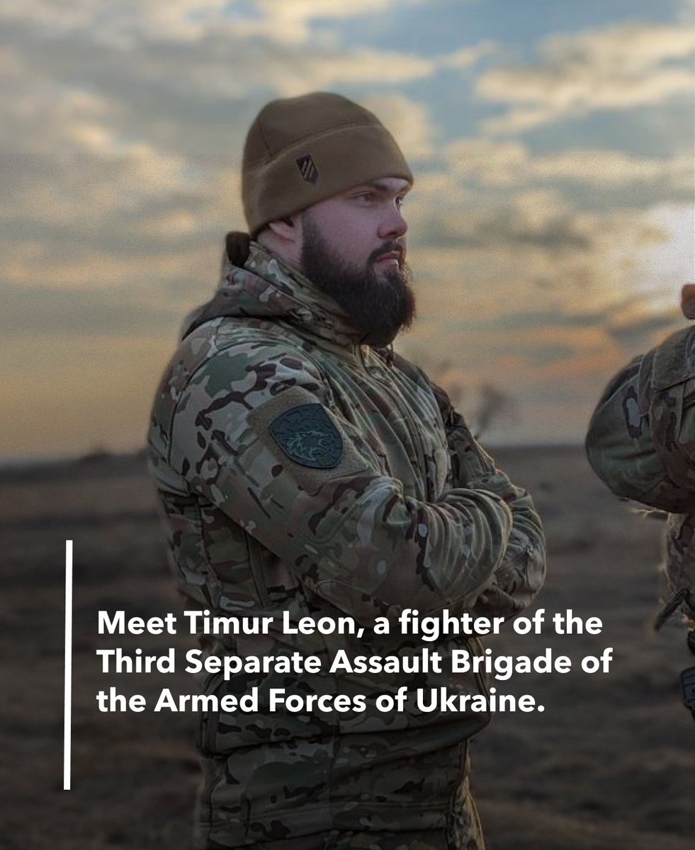 uvf_eng's tweet photo. Let us introduce you to the new ambassador of the Ukrainian Veterans Foundation -@Kyryllo_Kram
 
Timur Leon is a fighter of the 3rd Assault Brigade of the AFU and a member of the national adaptive sports team that represented Ukraine at the United States Air Force Trials. https://t.co/2G7eclP1dv