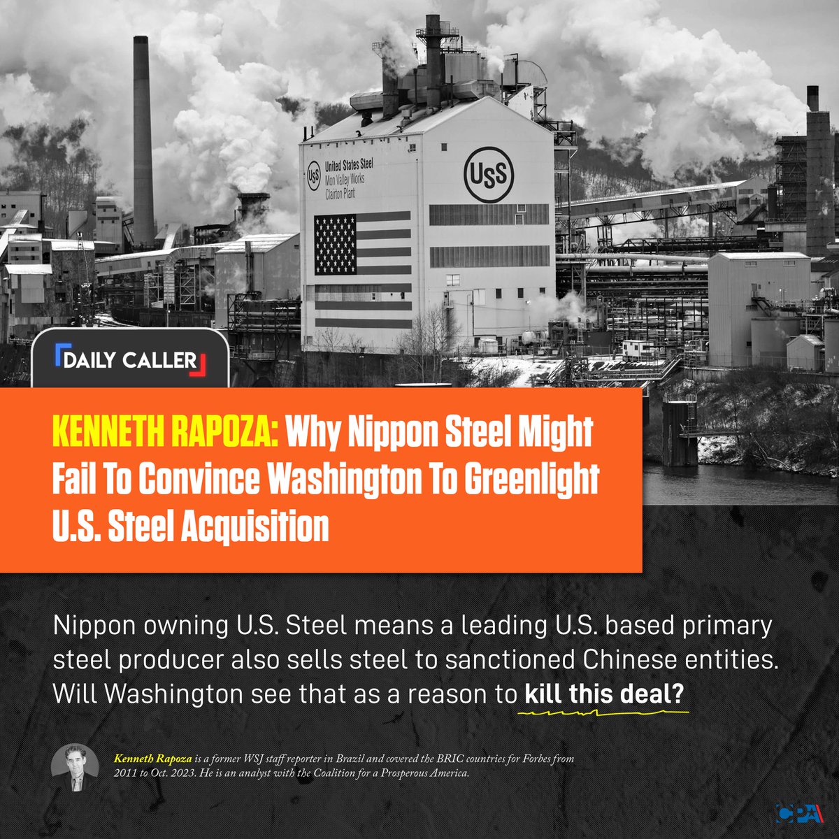 Japan’s Nippon Steel has inched closer to buying Pittsburgh-based U.S. Steel now that the U.S. company’s shareholders have approved of the Dec. 18 acquisition offer. Only Washington can stand in the way. But will it? 🔗 tinyurl.com/2sn2ntze