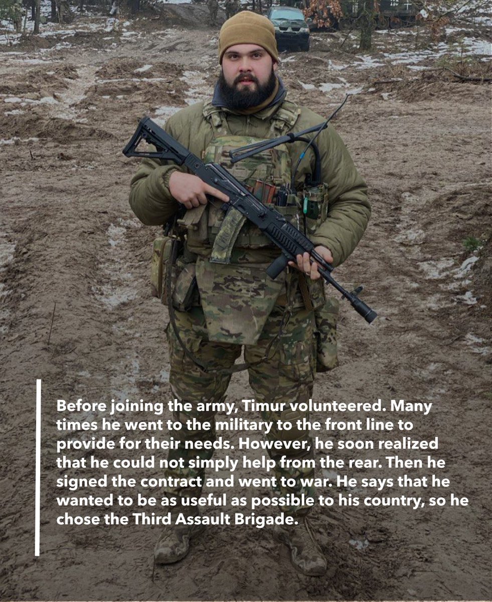 uvf_eng's tweet photo. Let us introduce you to the new ambassador of the Ukrainian Veterans Foundation -@Kyryllo_Kram
 
Timur Leon is a fighter of the 3rd Assault Brigade of the AFU and a member of the national adaptive sports team that represented Ukraine at the United States Air Force Trials. https://t.co/2G7eclP1dv