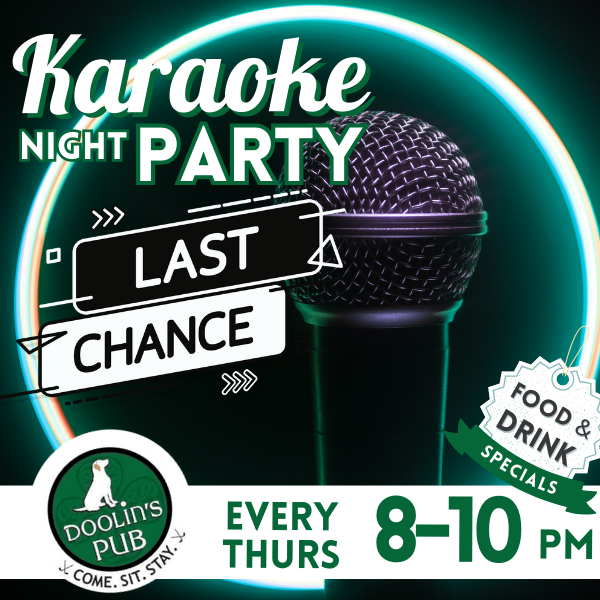 🎤🌟 Don't miss out on your final chance to shine on our karaoke stage! 🎶✨ It's the last night for karaoke, so grab your friends, warm up those vocal cords, and let's make it a memorable one! 🎵🎉 #KaraokeNight #SingYourHeartOut