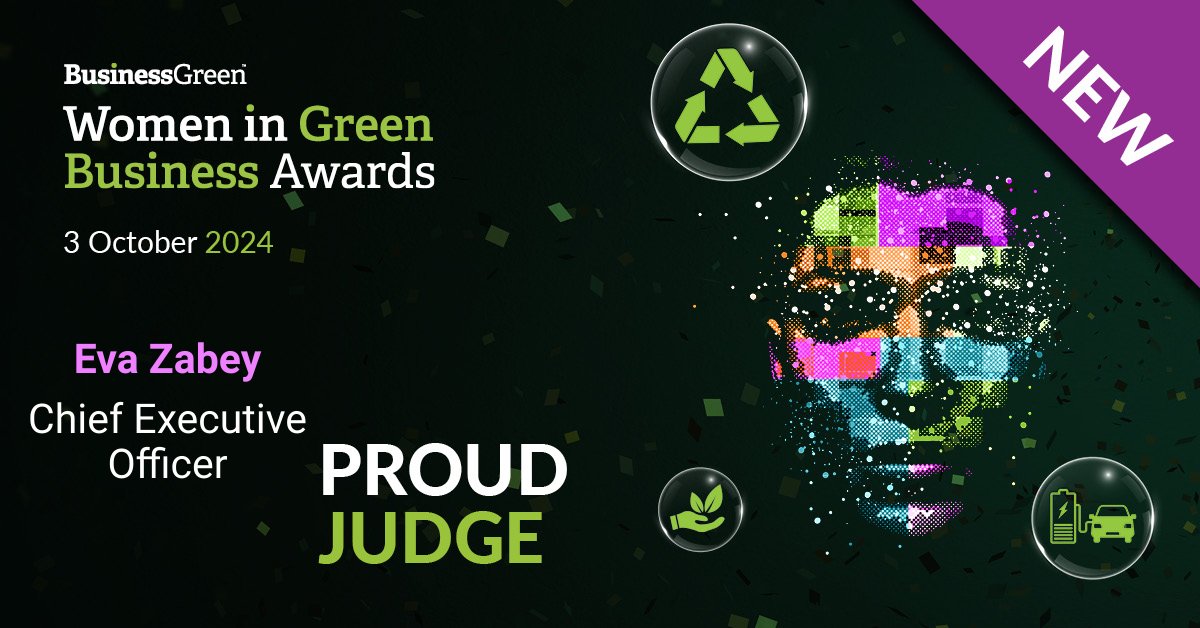 Have you submitted a nomination for @BusinessGreen’s Women in Green Business Awards?🌱 Nominate yourself or a colleague, for these awards celebrating the role of women in UK's #GreenEconomy. 📅 Deadline: 19 April 2024, 23:55 (GMT+1:00) Find out more: ow.ly/pZjp50RibAX