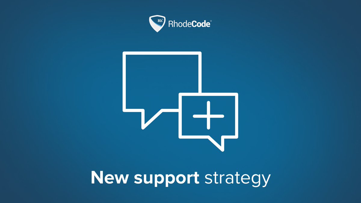 rhodecode's tweet image. RhodeCode support strategy is updated:
📌 EE users can submit tickets through Support portal on Zendesk for priority support.
📌 CE users are welcome to join our Community Portal for queries.
Read on for more details!
rhodecode.com/blog/150/rhode…
#rhodecode #git #svn #mercurial