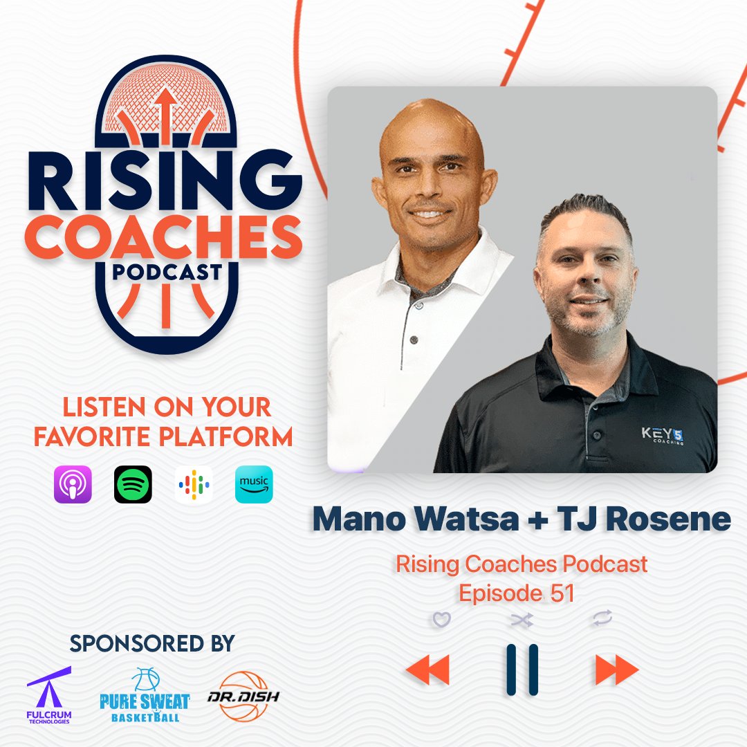 We sat down with PGC Basketball's Mano Watsa + TJ Rosene at the Final Four in Phoenix; this episode is a MUST listen! #RisingCoachesPodcast