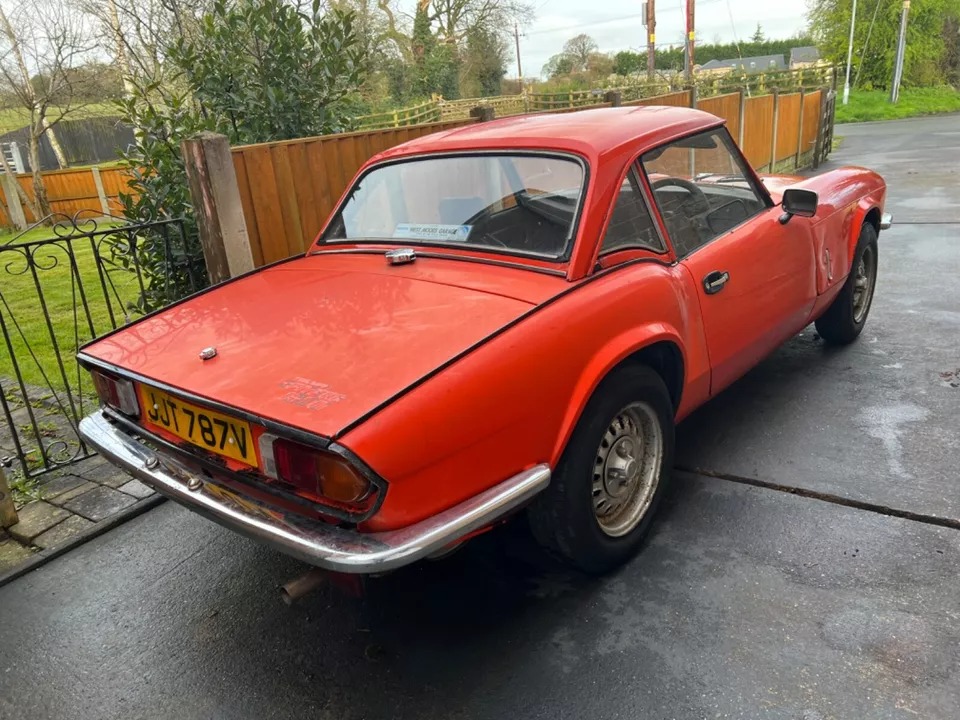 BarnFindsUK's tweet photo. Ad: 1980 Triumph Spitfire 1500 - "not been used in over 10 years"
On eBay here -->> https://t.co/9VPMePd2ve
#TriumphSpitfire1500 #ClassicCarForSale #CarRestoration #ClassicCarCommunity #ClassicCarAuction https://t.co/izrHH0izAy