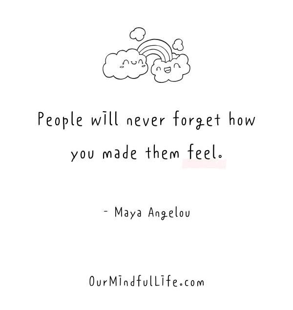 #GoodMorningEveryone! 🌞 There will be many people that will come & go throughout your life that you will never forget how they made you feel. Which is why it's so important to be kind 💜. 

I hope everyone has a great day! 🙏🏻🥰

#MentalHealthAwareness 
#MentalHealthMatters