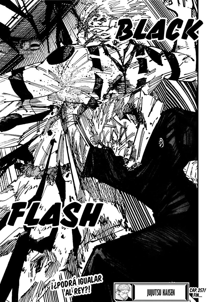 JinchuSenpai's tweet photo. Ahora Itadori! ya lo tienes! 
Jujutsu Kaisen Capitulo 257 https://t.co/II236VBSki