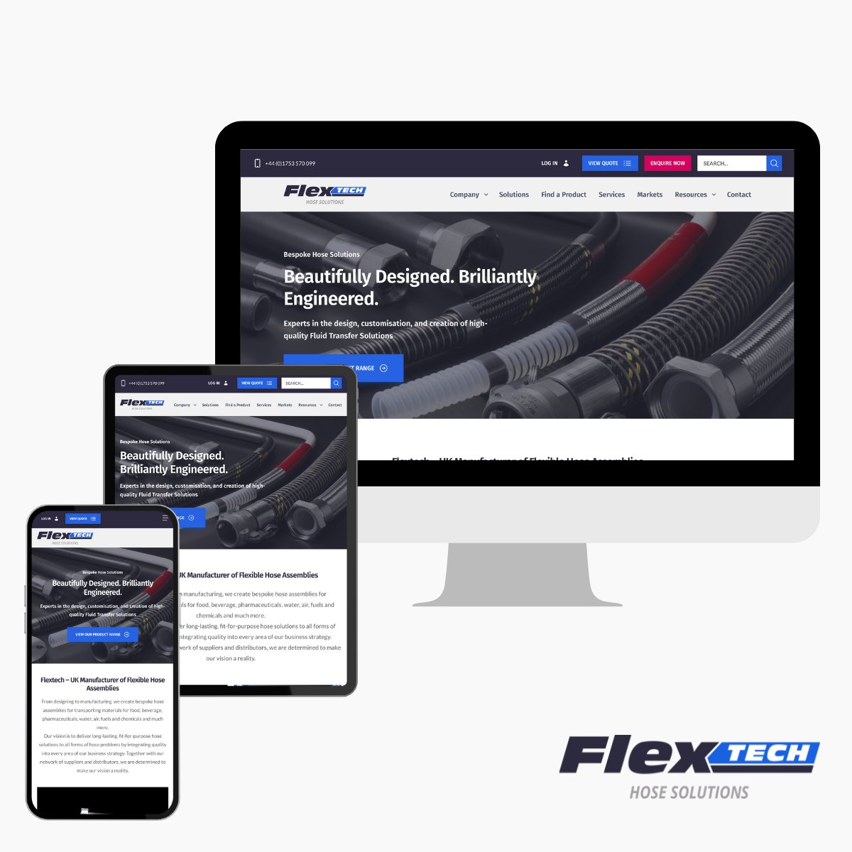 Did you know... You can browse our range of flexible hose assemblies, flexible ducting, end connections and accessories on our website 🌐

View our range of products today⬇️

flextechhose.co.uk/products

#Flextech #flexiblehoses #hoseassemblies #hoses