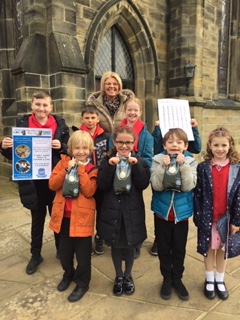Our school council did an amazing job collaborating with St Mary’s Parish Church today and explaining the Fairtrade message in our community #fairtrade @FairtradeUKEd @FairtradeUK