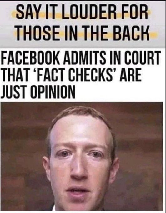 #PeriklesDepot 

🔥   60% of META [FACEBOOK] 
         TOTAL  EMPLOYEES  Work on CENSORSHIP! 

💥  The Meme  Effectively Admits META  
        is a GOVERNMENT PROPAGANDA  Arm
        Policing Narratives, rather than a
        “social media” firm that simply connects users !…